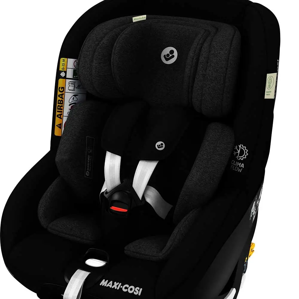 Автокресло Maxi-Сosi Mica Pro Eco i-Size Authentic Black (8515671110) - фото 13