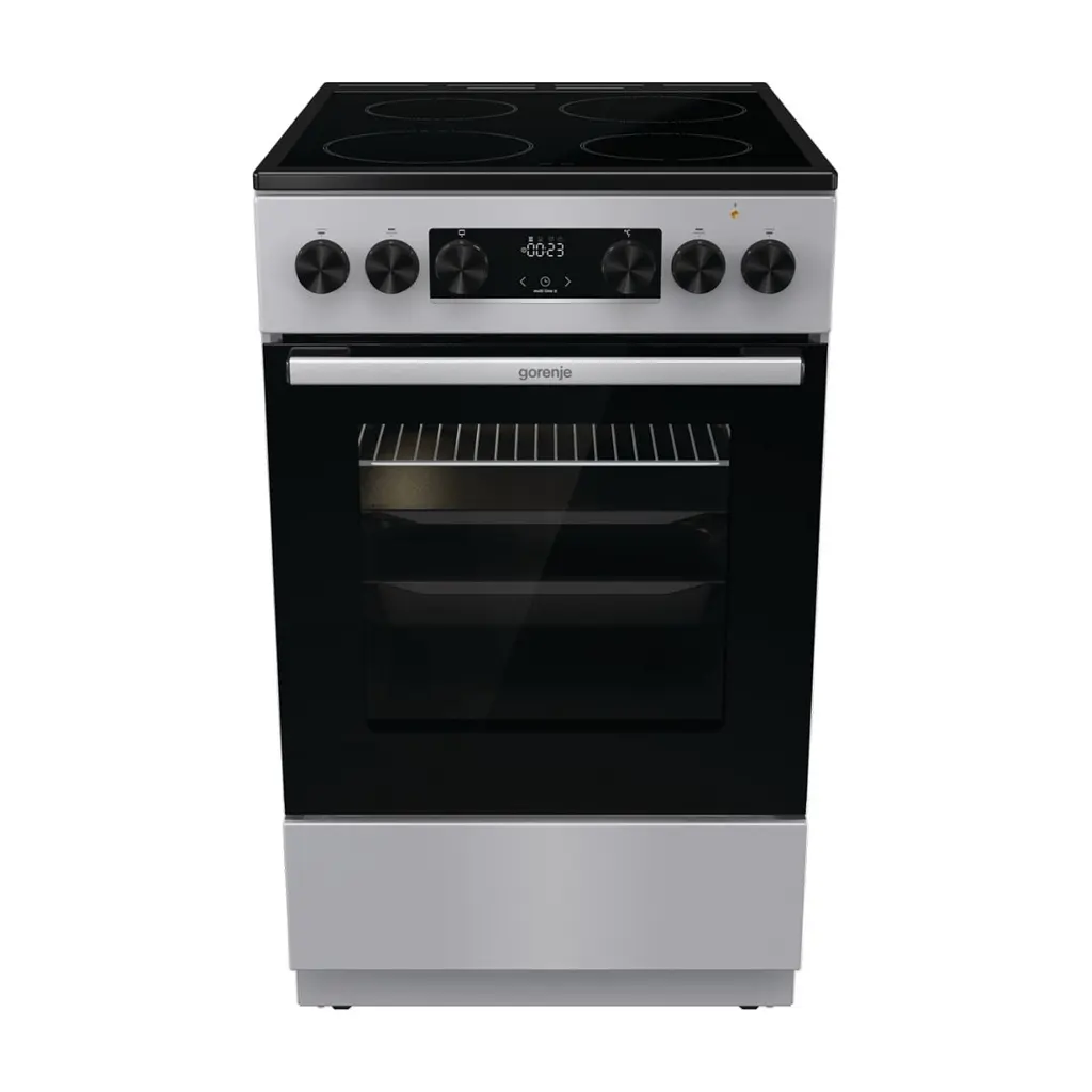 Плита Gorenje GEC5C41SG електрична склокерамічна, 70л, 50x60см, дисплей, прог (GEC5C41SG)