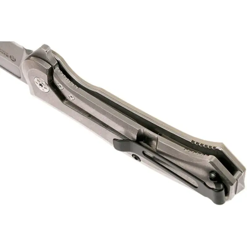 Ніж Maserin Police, N690, G10 + титан, койот (680/G10CY) - фото 5