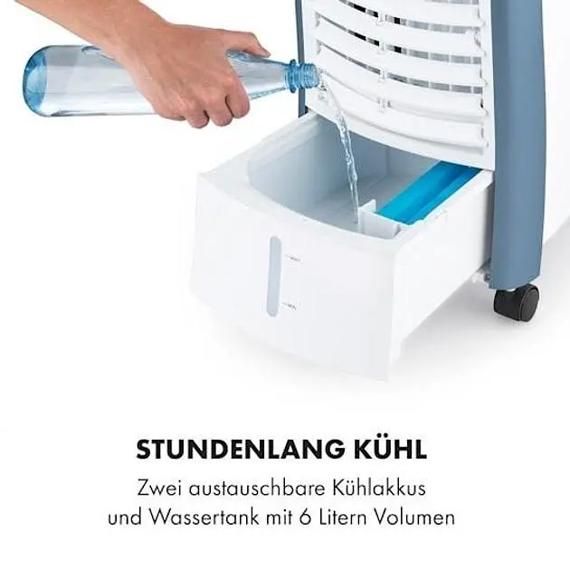 Мобильный кондиционер вентилятор Klarstein Maxfresh 3-в-1 (10036141) - фото 4