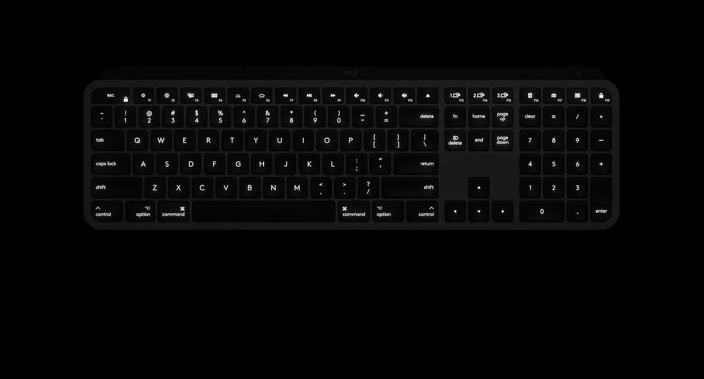 Клавиатура Logitech MX Keys for Mac [920-009558] Space Gray [68411] - фото 12