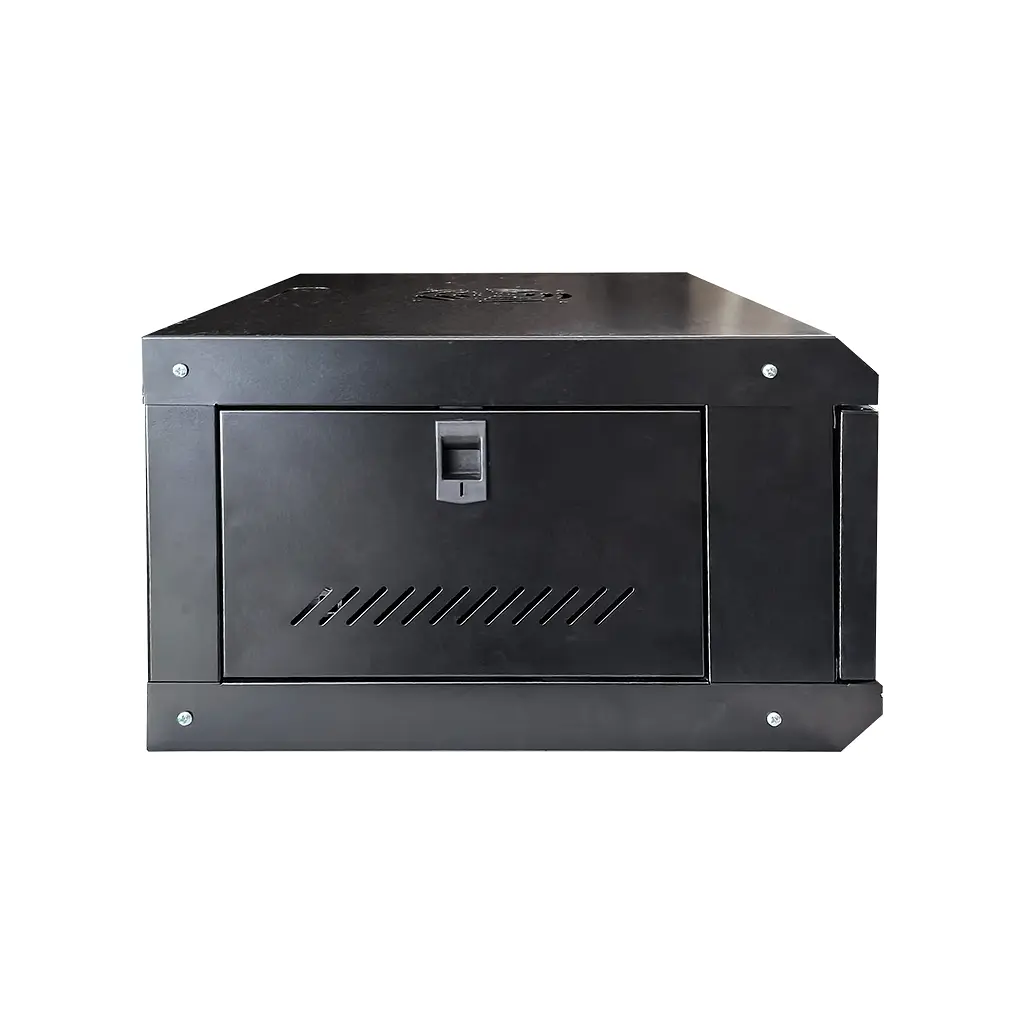 Шафа настінна GEAR 4U 19'' 600x600x280 мм, black (GWMSN-4U-600-600) - фото 2