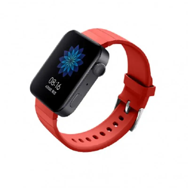 Ремінець до смарт-годинника BeCover Silicone для Xiaomi Mi Watch Orange (704516) - фото 2