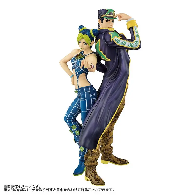 Фігурка Bandai Неймовірні Пригоди Джо Джо JoJo's Джолін та Детаро Jolyne 25 см and Jotaro 28 см B JJ JAJ - фото 5