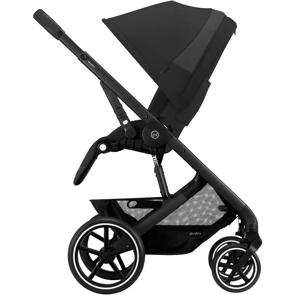 Прогулянкова коляска Cybex Balios S Lux BLK Moon Black, чорна (522002533) - фото 6