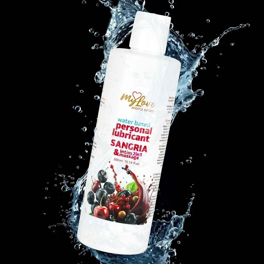 Лубрикант MyLove Aroma Series IntimMassage 2in1 Sangria, 300 мл - фото 3