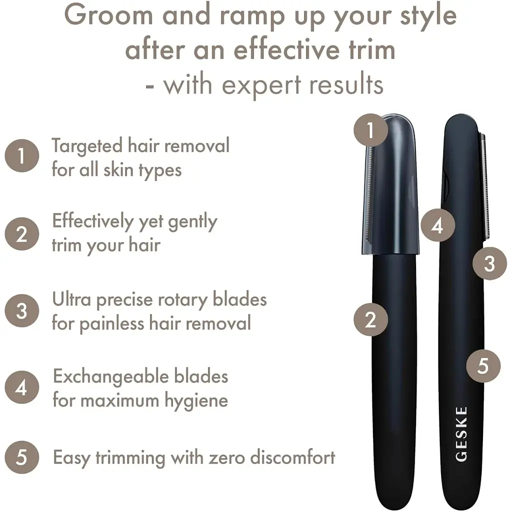 Тример для тіла GESKE Precision Trimmer 4in1 Black (HB0449) [132060] - фото 8