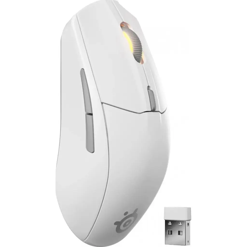 Миша SteelSeries Rival 3 Gen 2 Wireless White (62524) [137960] - фото 4