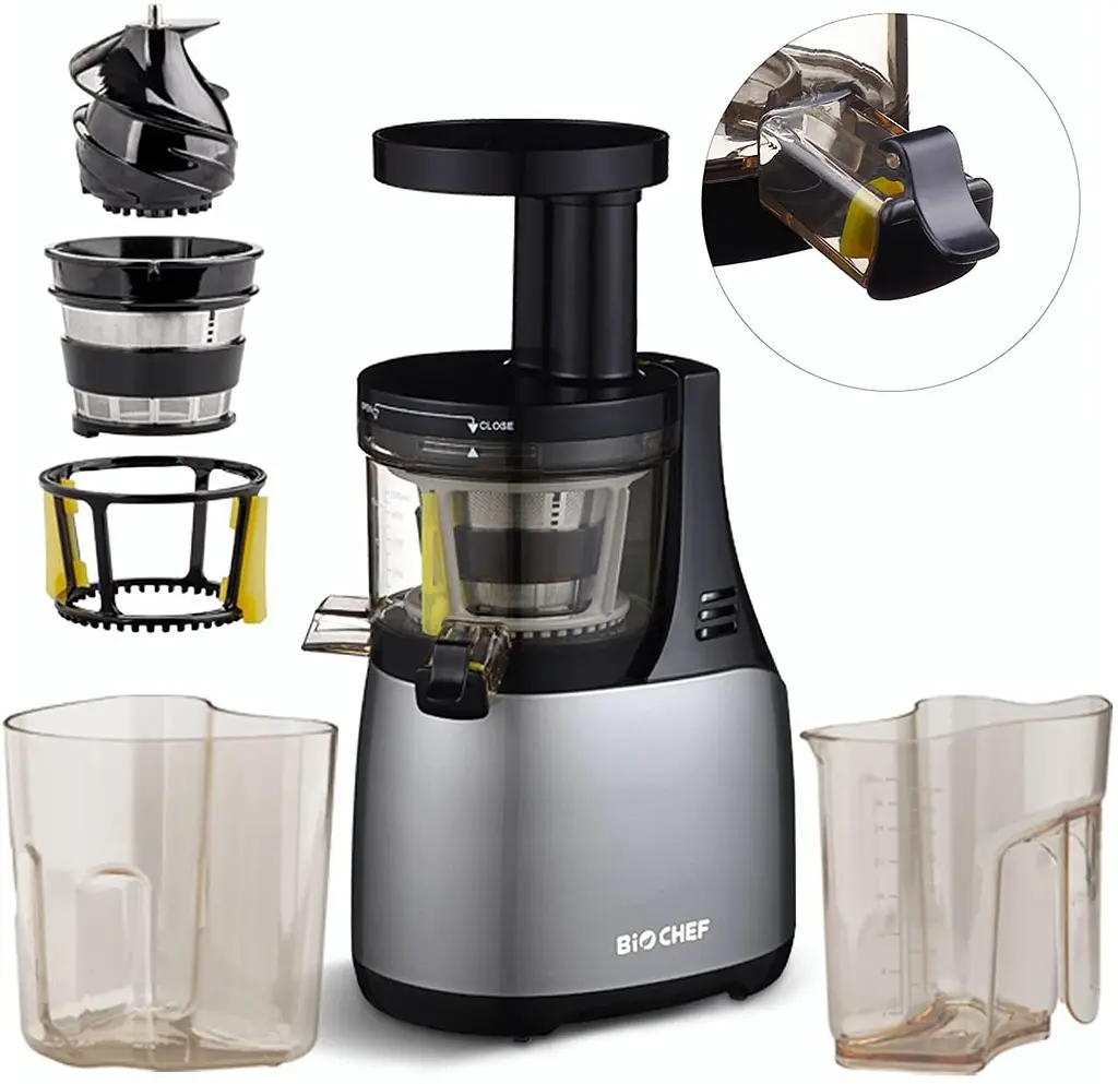 Соковыжималка BioChef Synergy Slow Juicer Black - фото 5