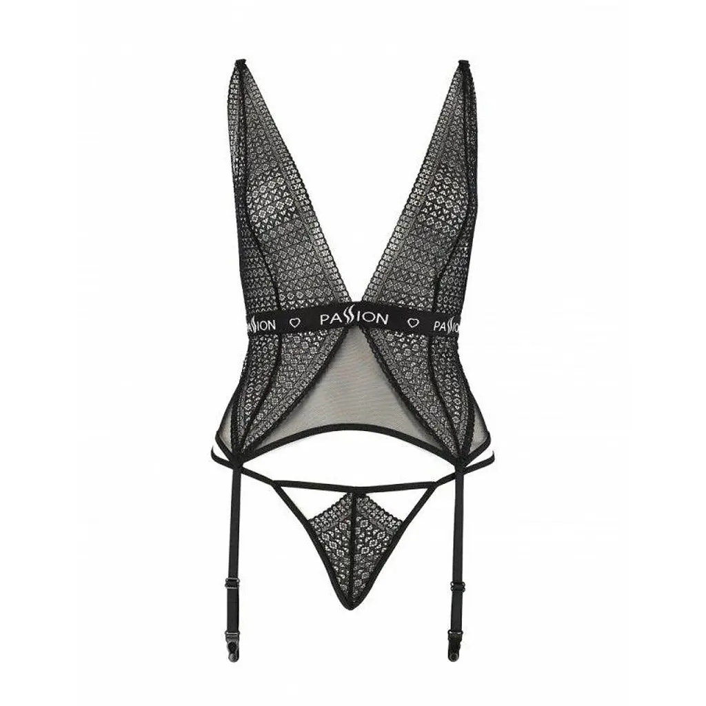 Passion MIRAJANE CORSet black L/XL - фото 5