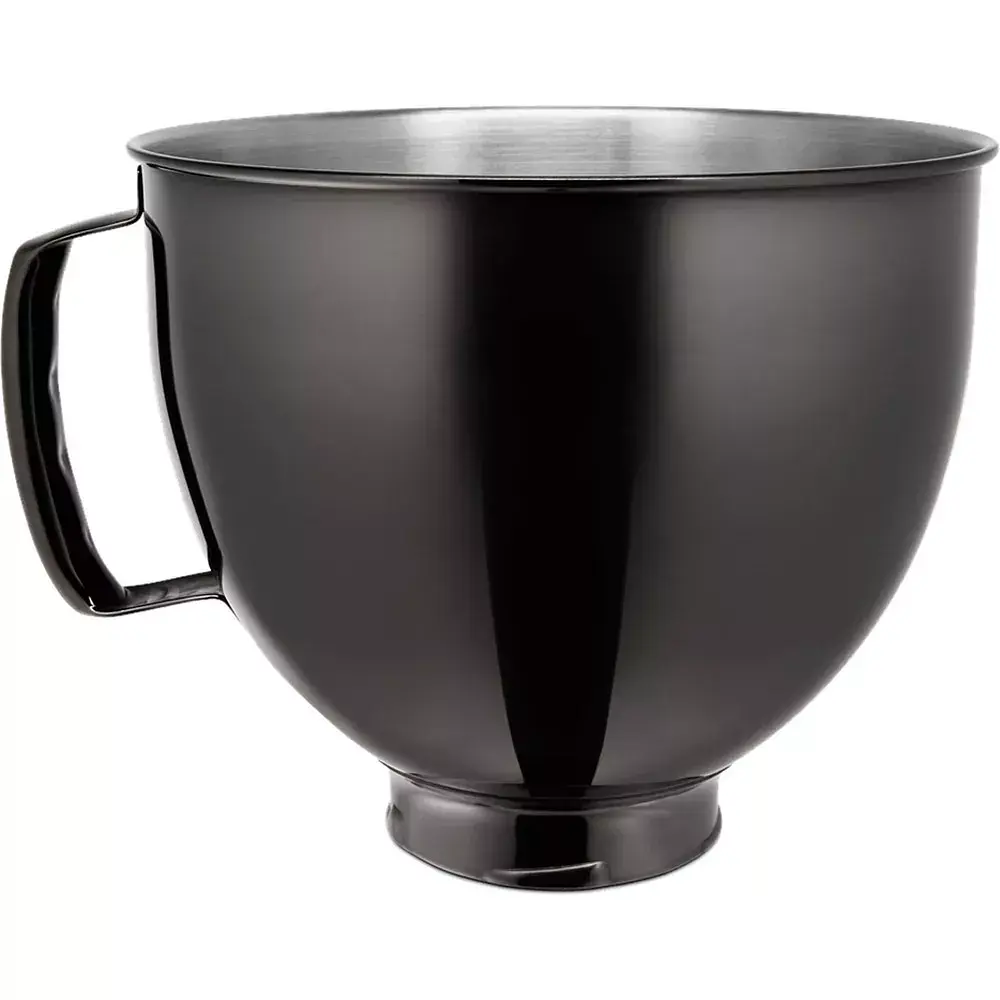 Чаша KitchenAid 4,8 л 5KSM5SSBRB з нержавіючої сталі з ручкою з PVD покриттям колір сяючий чорний
