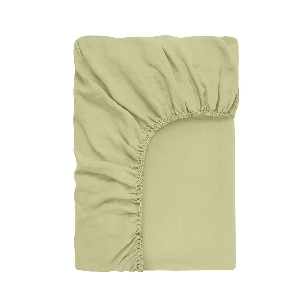 Комплект постільної білизни Cosas Olive Євро варена бавовна оливка (78WashedCotton_Olive_El-Olive_200) - фото 5
