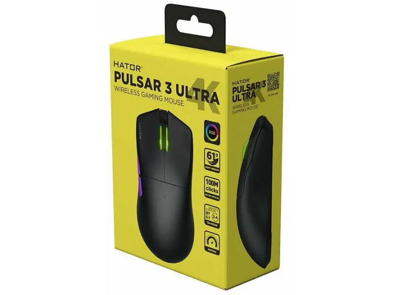 Миша Hator Pulsar 3 Ultra 4K Wireless Black (HTM680) - фото 5