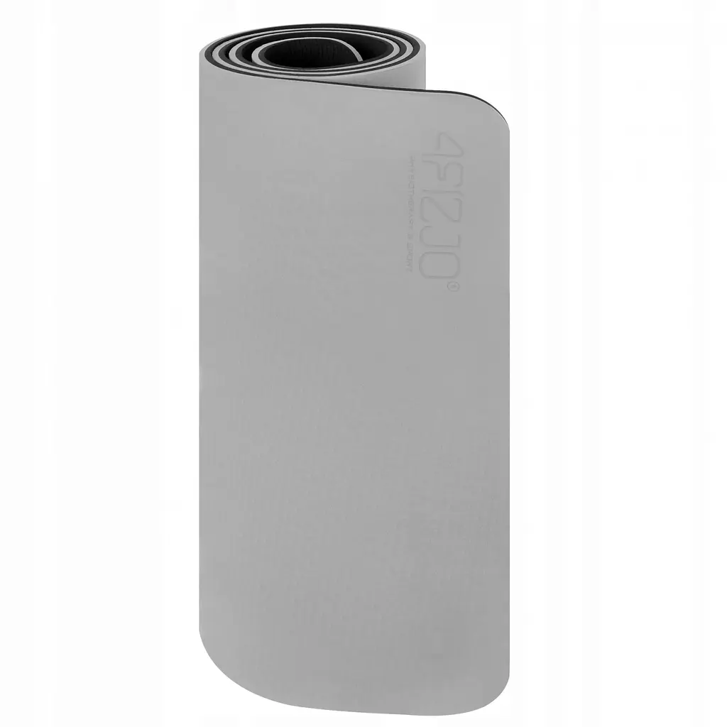 Коврик (мат) для йоги та фітнесу 4FIZJO TPE 1 см Grey/Black 4FJ0203 (P-5907739311931) - фото 4