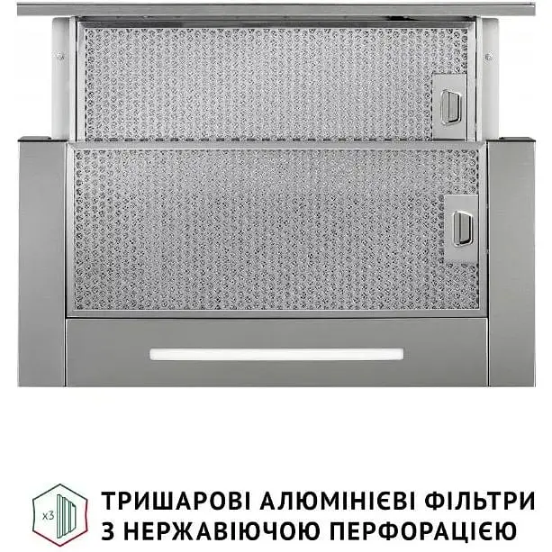 Витяжка телескопічна Perfelli Iseo 6PWX Inox - фото 9