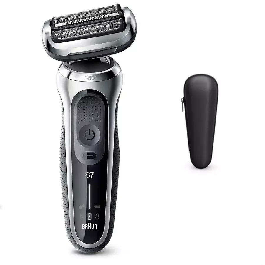 Електробритва BRAUN Series 7 71-S1000s SILVER / BLACK - фото 4