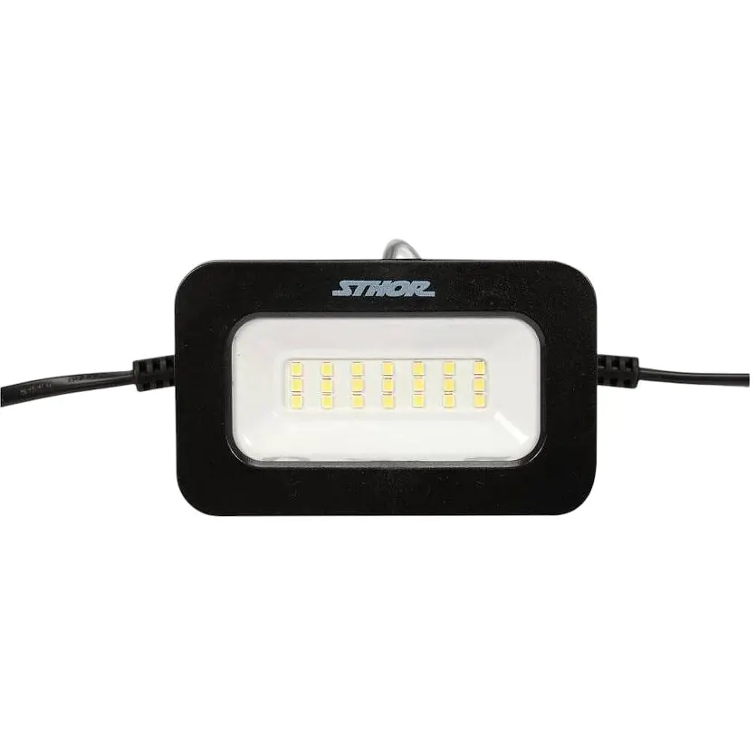 Прожекторы Sthor SMD LED 5 шт. с крючками 230V по 6 Вт 600 Lm 105x65 мм 15.4 м черные (82861) - фото 2