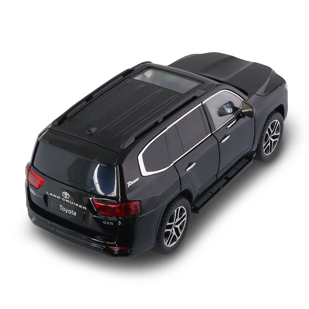 Автомодель TechnoDrive Toyota Land Cruiser 1:24 чорна (KM08222) - фото 6