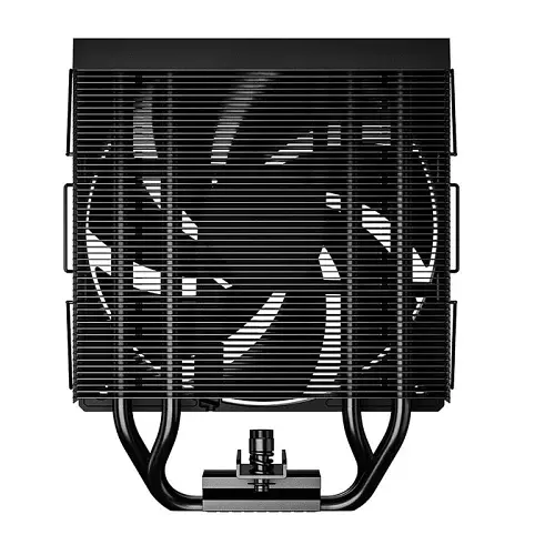 Кулер для процесора ID-Cooling FROZN A410 TD, Black, 120 мм, 4 теплових трубок, температурний дисплей, алюміній/мідь, 500~2000±10% RPM, 29.85dB(A) Max, Intel: 1851, 1700, 1200, 115x, AMD: AM4/AM5, 152х78х127 мм, 4-pin PWM, до 220 Вт - фото 6