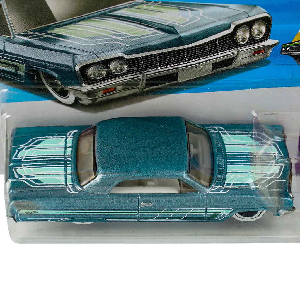 Базова машинка Hot Wheels Latin Low '64 Impala темно-бірюзова (5785) JJJ56-N521 - фото 2