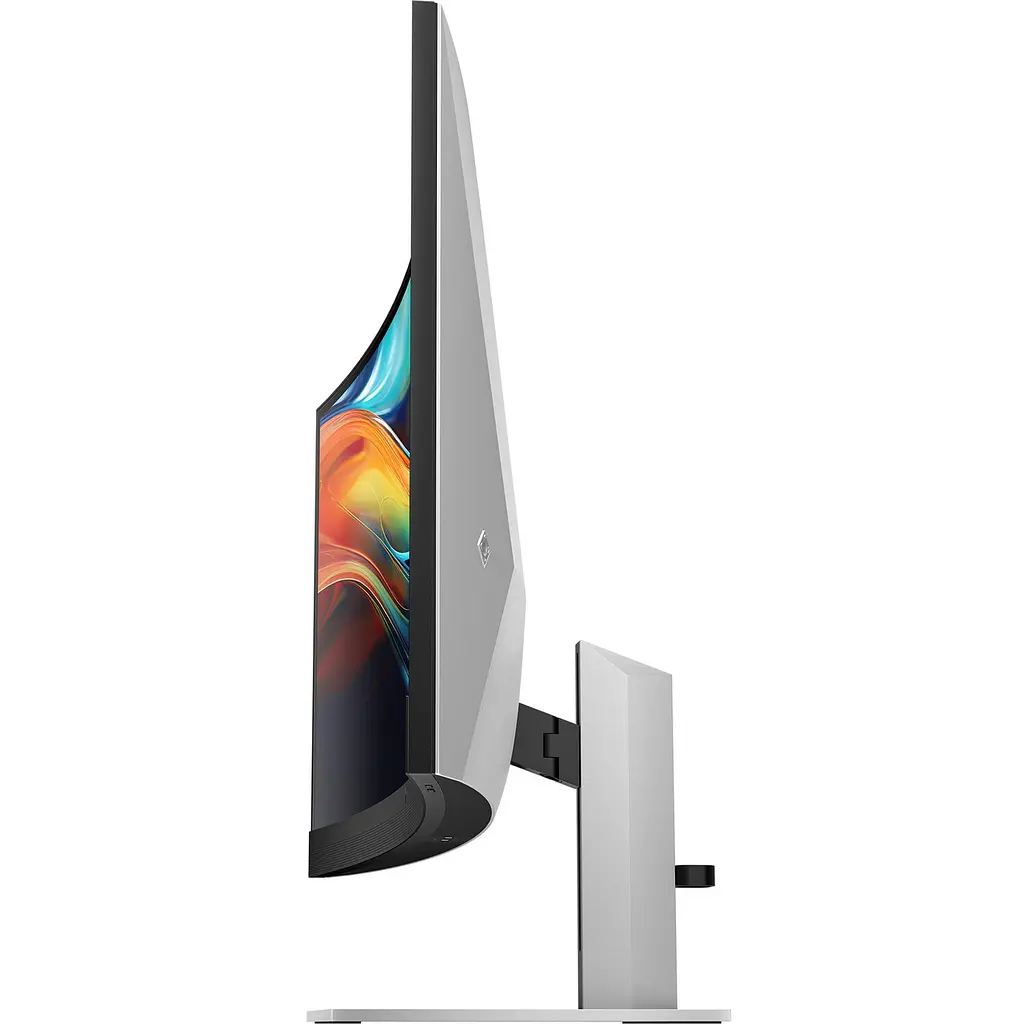 Монітор TFT 39.7 HP S7 Pro 740pm, IPS, 5K2K, ізогн., HDMI, DP, USB-C, RJ-45, Cam, HAS, кільк., чорно-сріблястий - фото 4