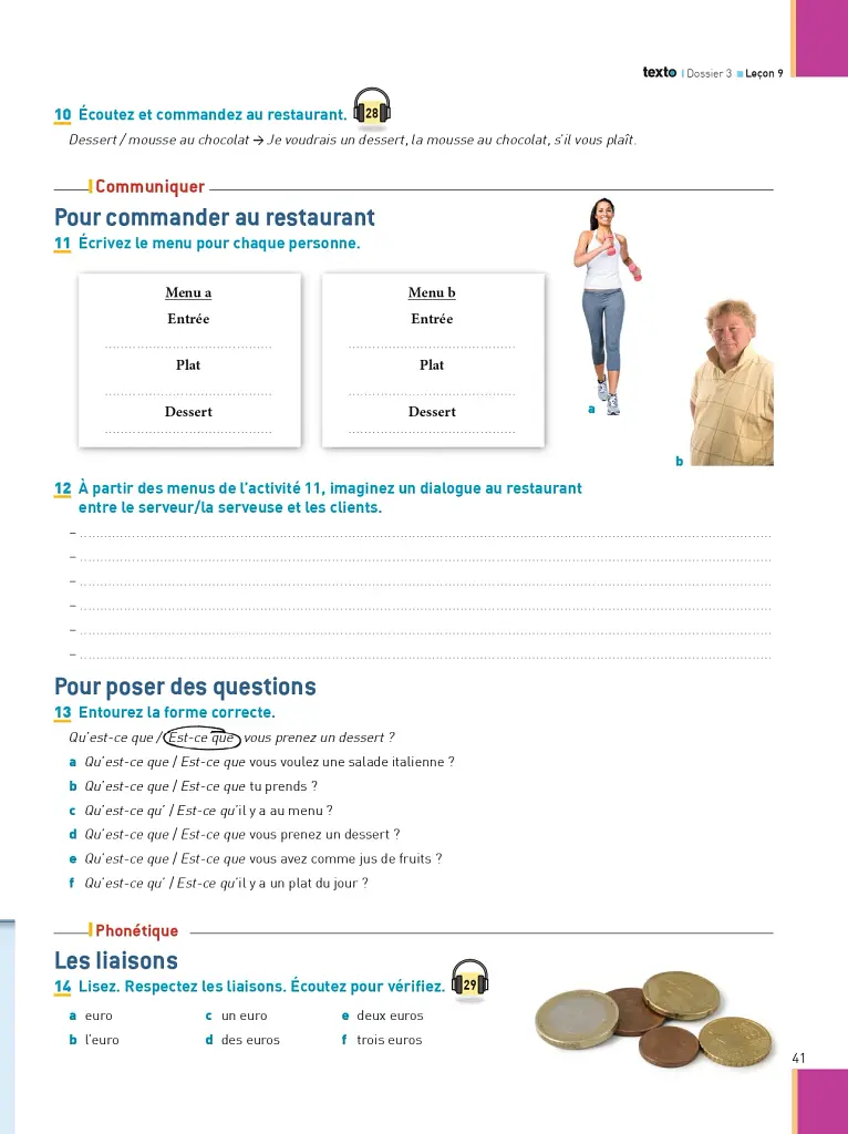 Texto. Niveau 1. Cahier d'activites + CD audio - фото 5