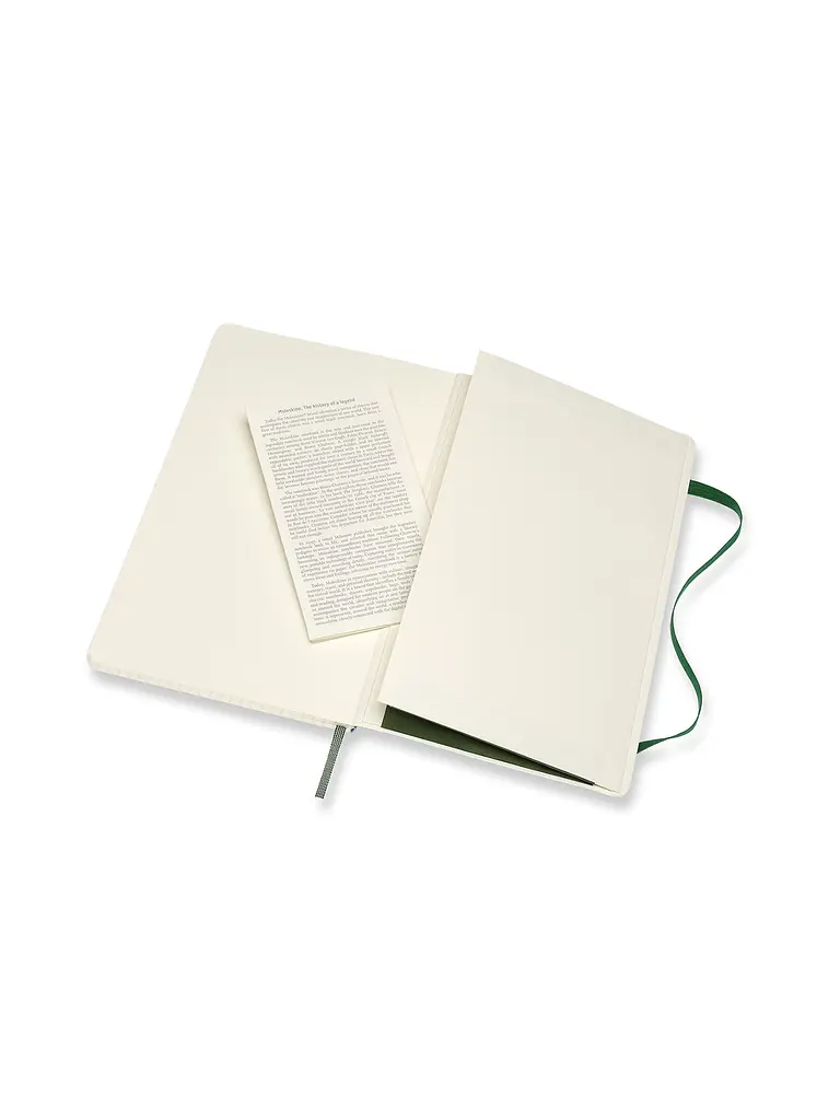 Записник Moleskine Classic середній, Клітинка Миртовий Зелений М'який (QP617K15) - фото 5