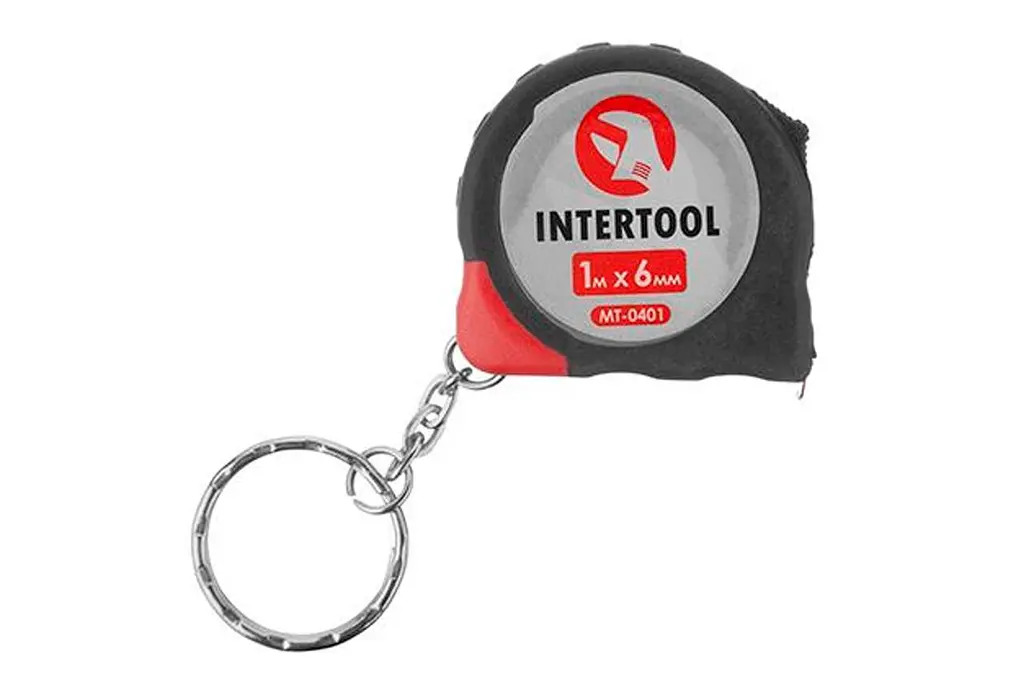 Рулетка брелок вимірювальна Intertool 1 м x 6 мм - фото 2
