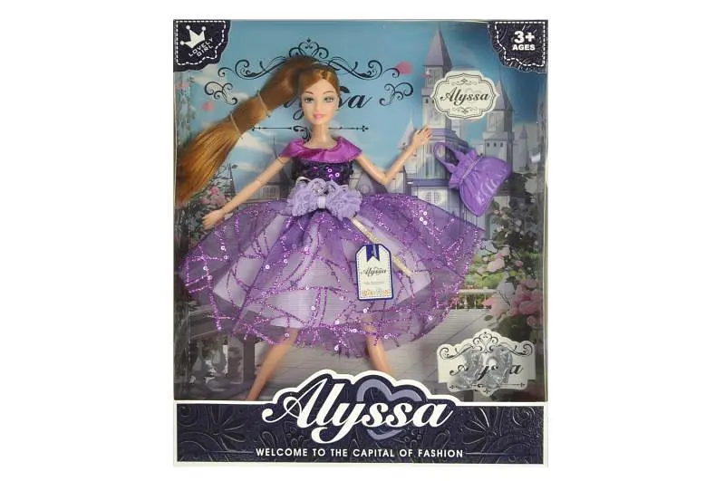 Лялька "Alyssa" в коробці 26027 г.33 x 28 x 6,5см