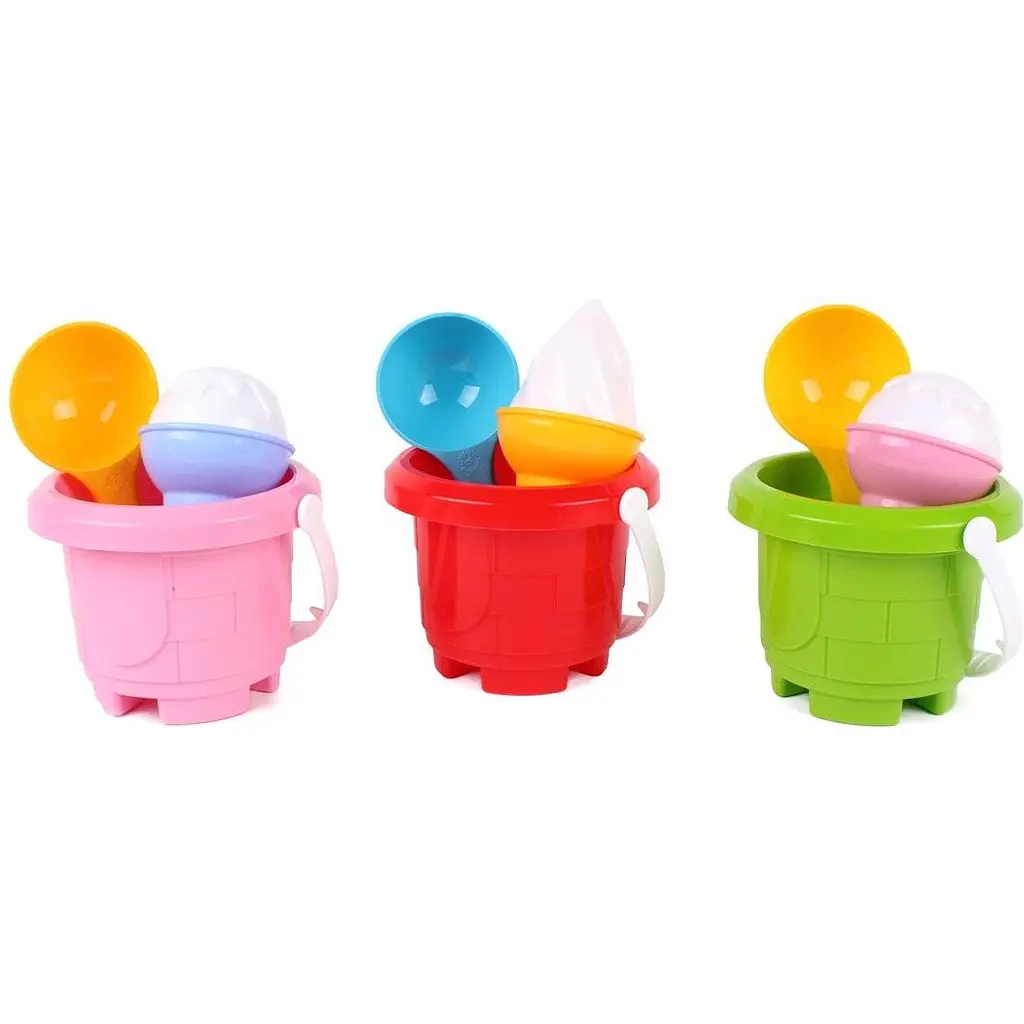 Набір для гри з піском ТехноК червоний (7068) - фото 4