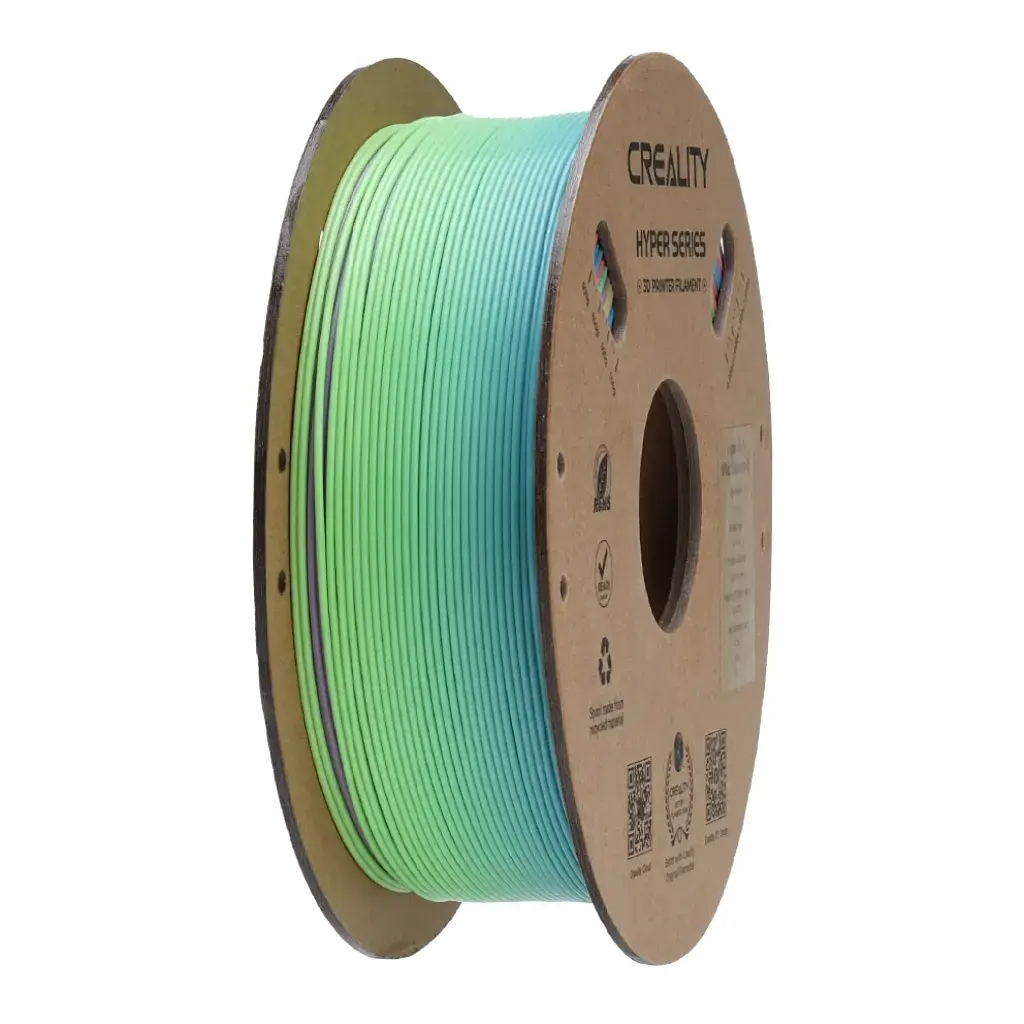Пластик для 3D-принтера Creality PLA Hyper 1кг, 1.75мм, rainbow short, wild flower (3301010425) - фото 2
