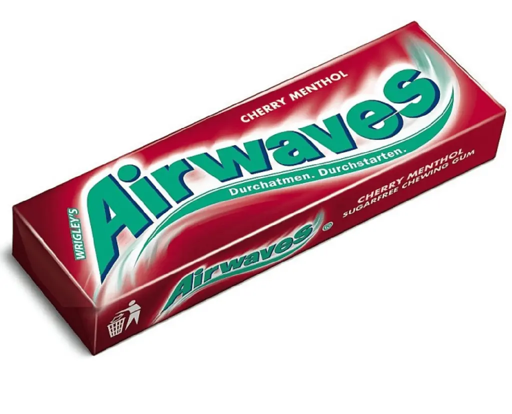 Жувальна гумка Airwaves Cherry Menthol 56г - фото 6
