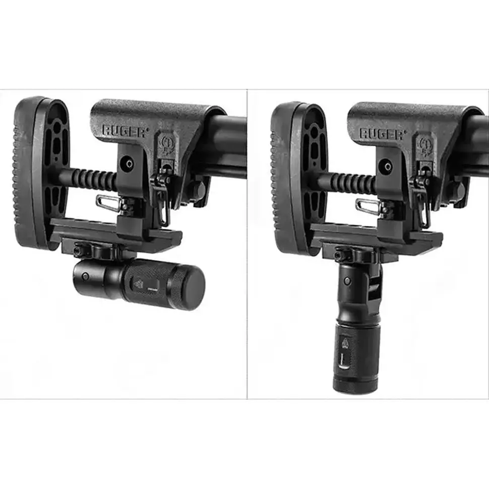 Монопод Leapers 4,7" Low, Metal Foregrip, QD Lock - фото 2