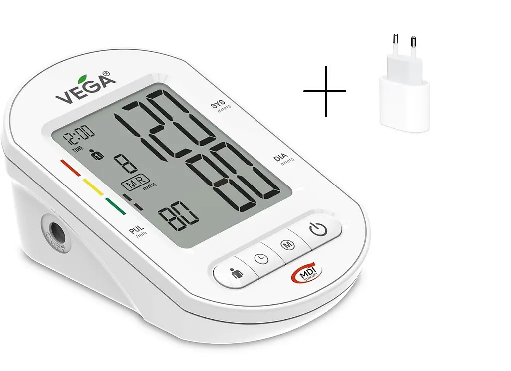 Тонометр Vega 2H Basic автоматичний з адаптером Type-C на плече - фото 2