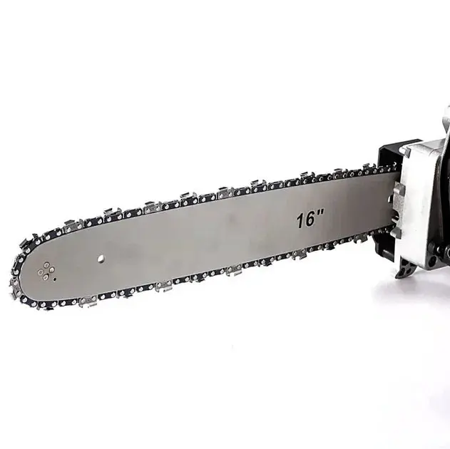Акумуляторна ланцюгова пила Electric SAW 16" з 2 акумуляторами жовта - фото 3