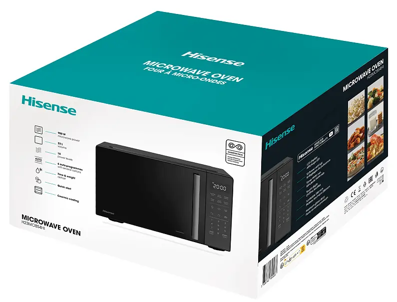Мікрохвильова піч Hisense H23MOBS4HI (7053878) - фото 6