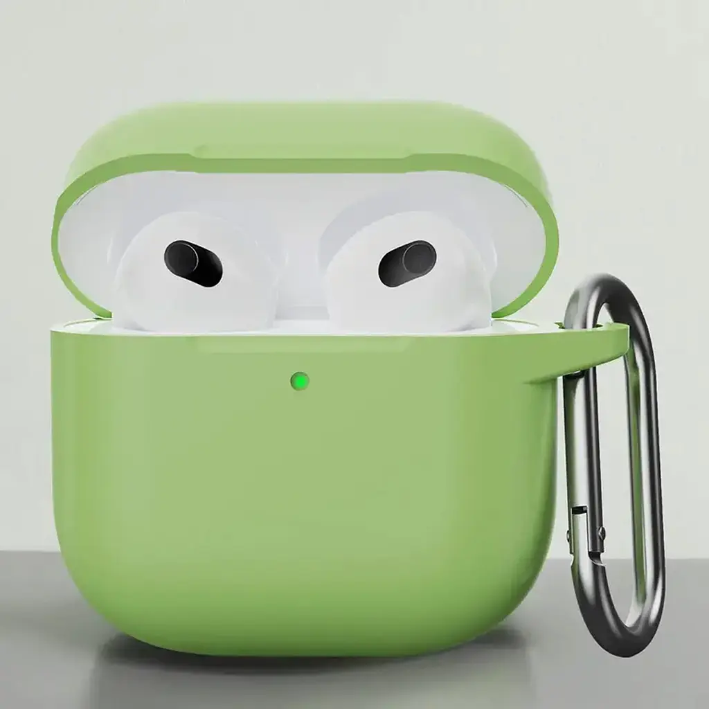 Чехол для наушников Silicone Case для AirPods 4 Matcha Green [122747] - фото 3