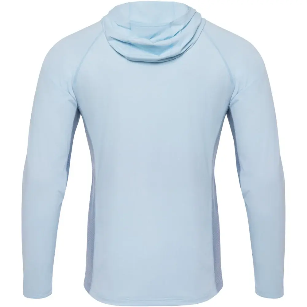 Реглан Favorite Hooded Jersey Basic M Sun protect Light blue - фото 3