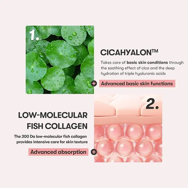 Зміцнювальна колагенова есенція VT Cosmetics Cica Collagen Essence 30 мл (VTC086) - фото 3