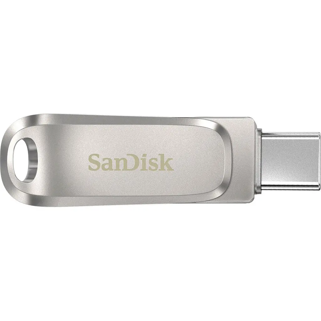 USB флеш накопичувач SanDisk 1TB Ultra Dual Luxe Silver USB 3.2/Type-C (SDDDC4-1T00-G46) - фото 2