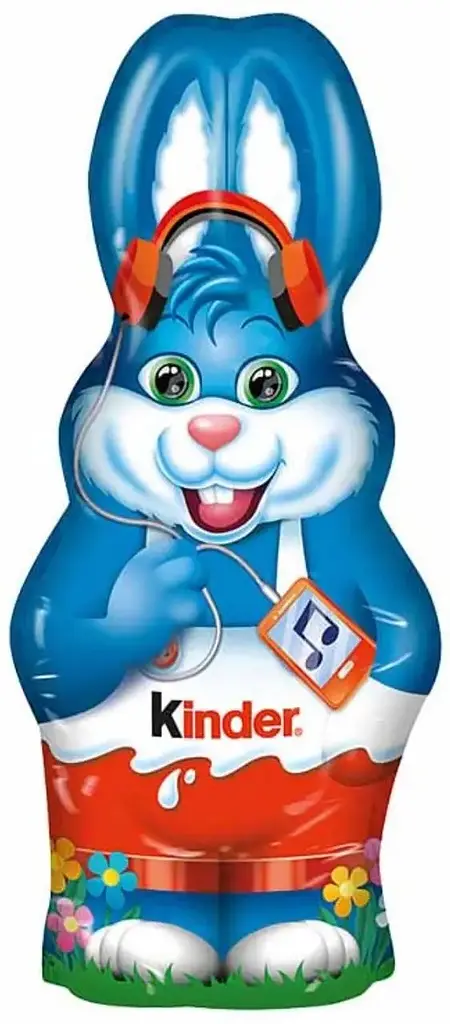 Фігурка шоколадна Kinder Великодній заєць в навушниках 110 г