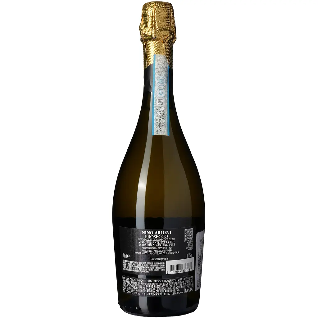 Вино ігристе Nino Ardevi Prosecco Extra Dry біле cухе 0.75 л - фото 4