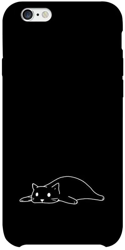 TPU чохол Demsky Lazy cat для Apple iPhone 6/6s plus (5.5")