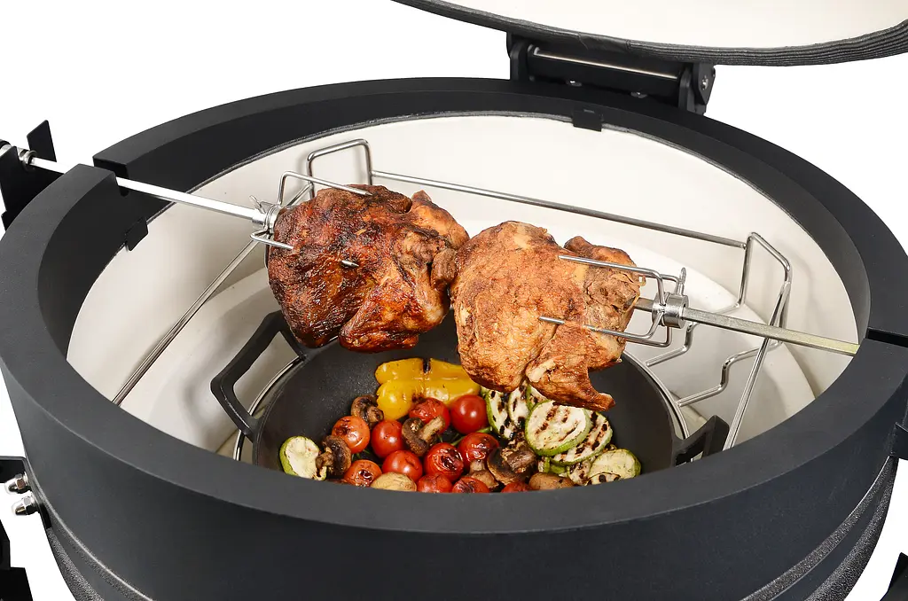 Вертел Grilli для керамічного вугільного гриля Kamado 5 в 1 XL (777213) - фото 9