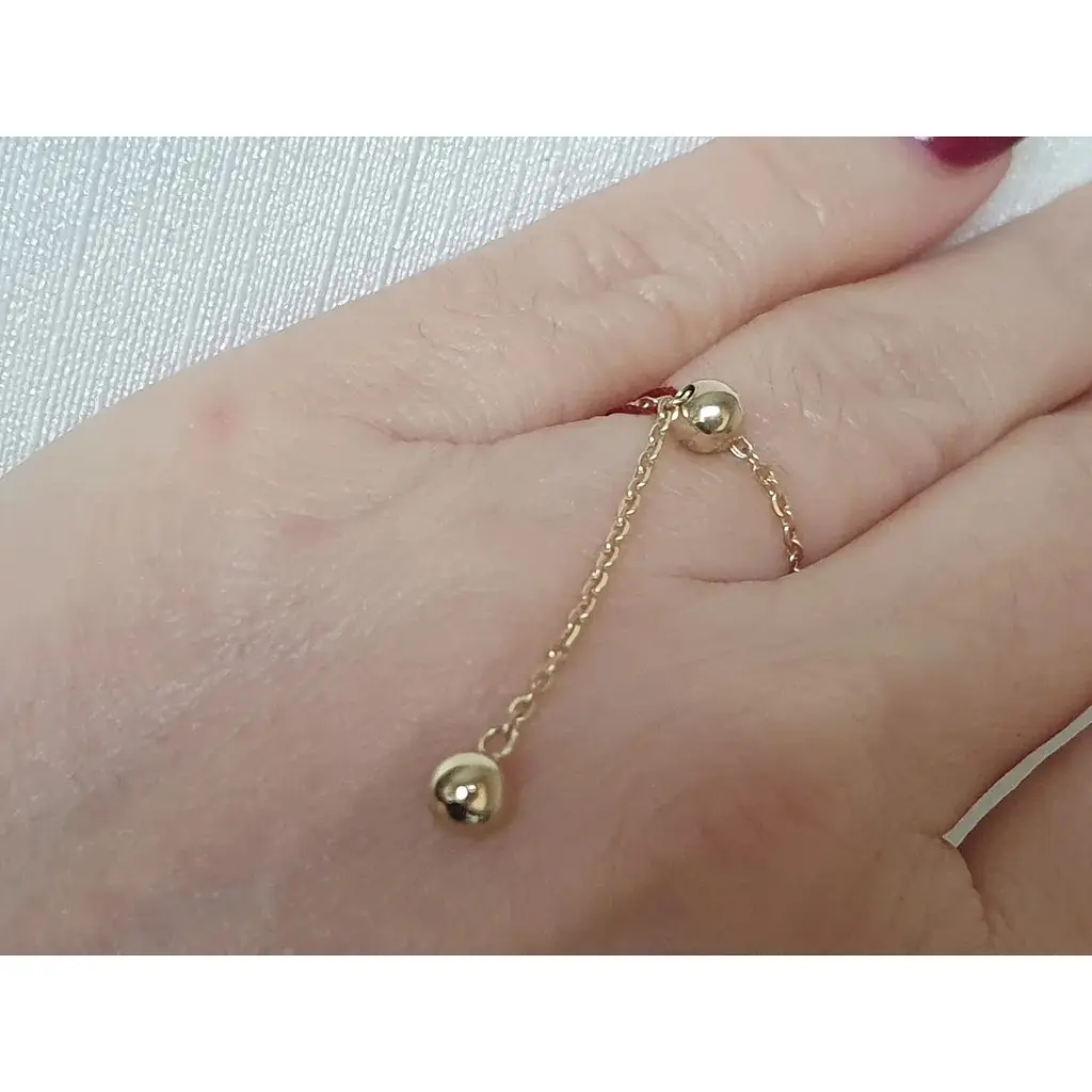 Золоте кільце Tango Кульки. 390220М - фото 2