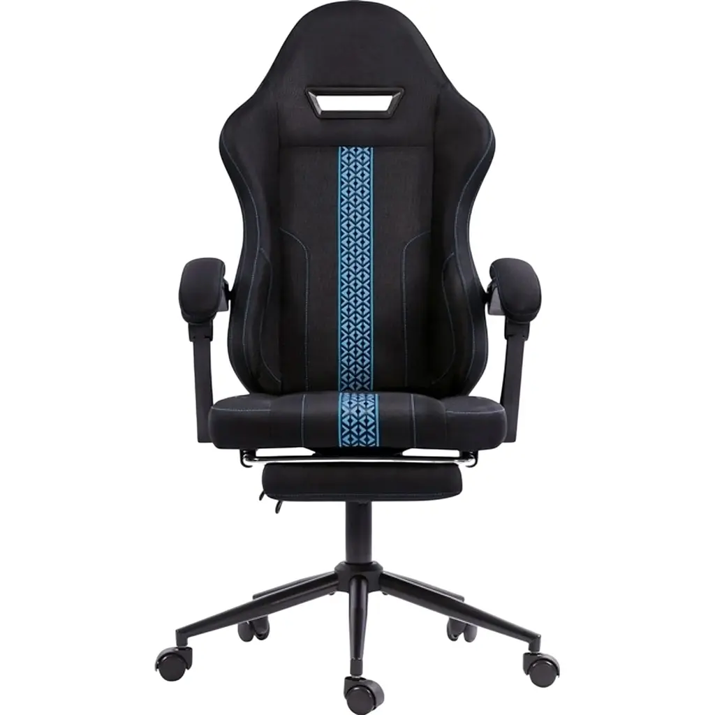 Геймерське крісло GT Racer X-2331 Fabric Black/Blue [166918] - фото 2