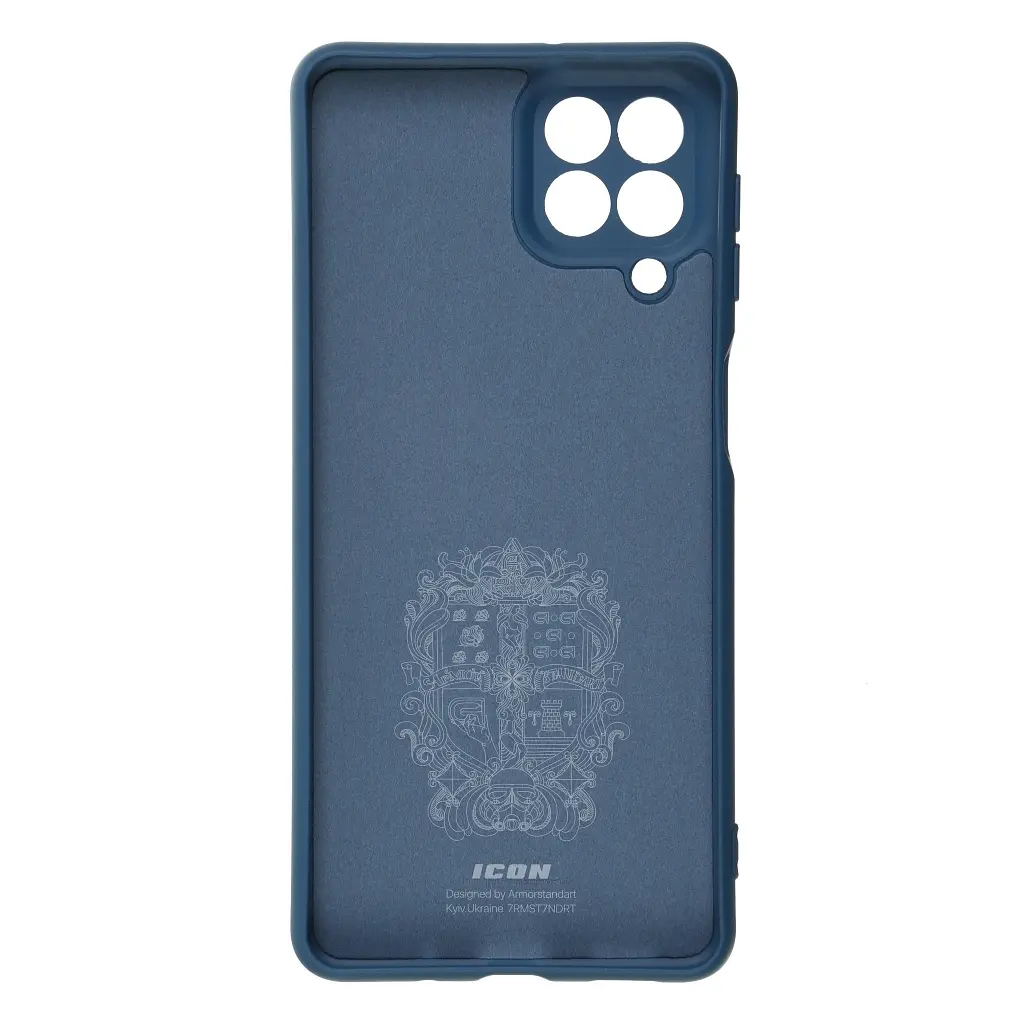 Чохол до мобільного телефона Armorstandart ICON Case Samsung M53 (M536) Dark Blue (ARM61803) - фото 2