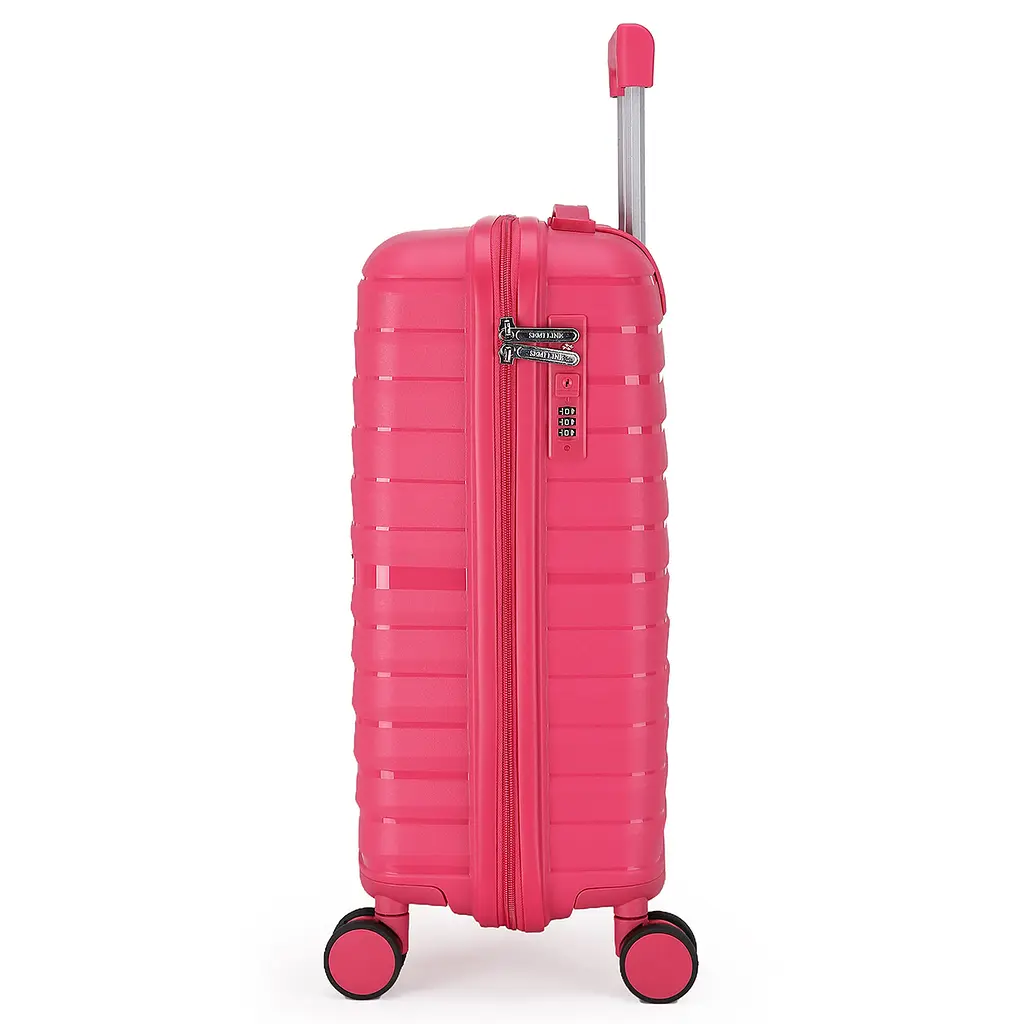 Валіза мала для ручної поклажі Semi Line 20 дюймів (S) дюймів (S) Polypropylene Magenta (T5796-1) - фото 3