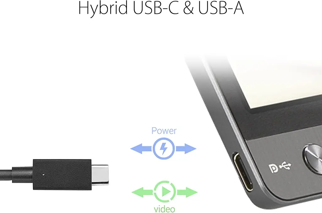 Монитор портативный Asus 15.6" ZenScreen MB16ACE USB-C IPS Case teh0014150 - фото 8