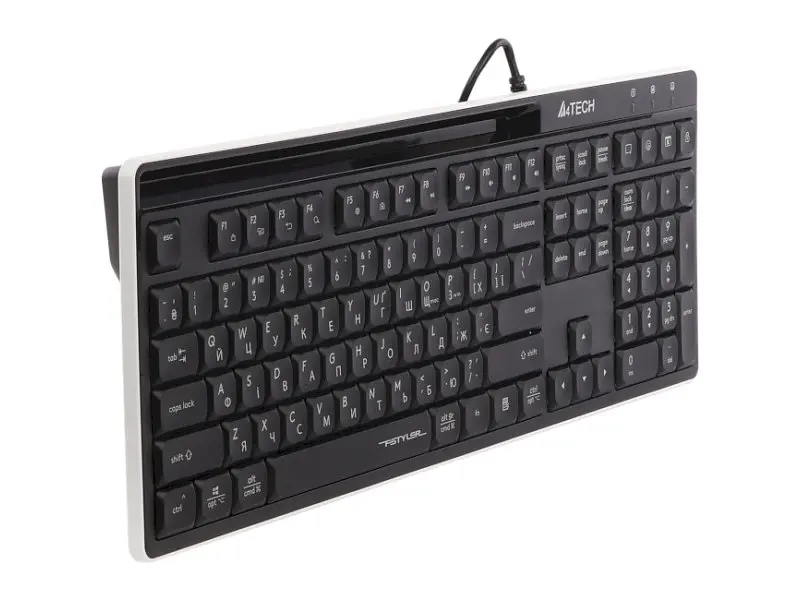 Клавіатура A4Tech Fstyler FX72 Black - фото 2